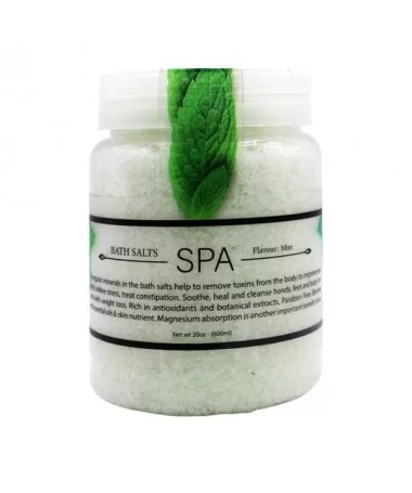 نمک دریایی اسپا SPA حاوی عصاره نعناع 600gr