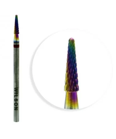 سر سوهان الماسه مخروطی ریز روکش کروم ویلسون WILSON