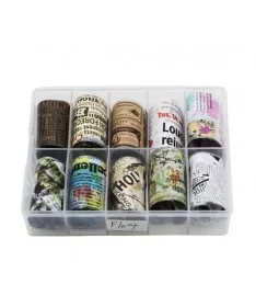 دیزاین فویل ناخن پک 10 عددی FL026