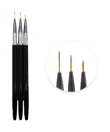 قلم طراحی یونی کورن UNICORN دسته مشکی- پک 3 عددی