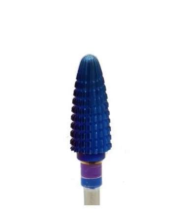 سر سوهان کاجی متوسط M-BLUE روکش کروم