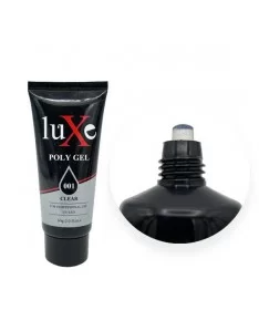 پلی ژل کاشت ناخن لوکسی LUXE 60ml کلیر - کد 01