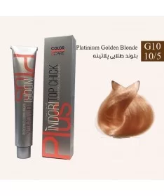 رنگ موی بلوند طلایی پلاتینه ایندوری کد G10 10/5