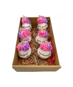 کوکتل پدیکور گلاریس GLARIS یونی کورن 6 عددی