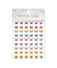 برچسب 3D ناخن پروانه JOYFUL 02