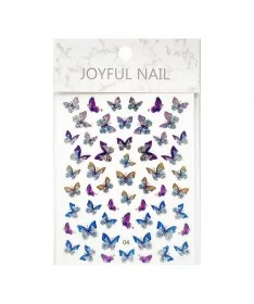 برچسب 3D ناخن پروانه JOYFUL 04