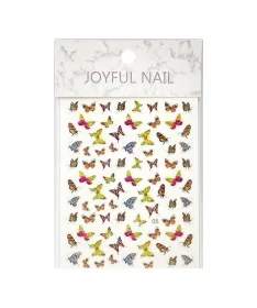 برچسب 3D ناخن پروانه JOYFUL 05