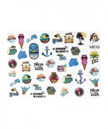 اسلایدر (لنز) ناخن M016