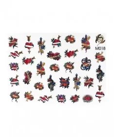 اسلایدر (لنز) ناخن M018