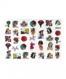 اسلایدر (لنز) ناخن M021