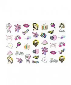 اسلایدر (لنز) ناخن M024