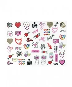 اسلایدر (لنز) ناخن M001