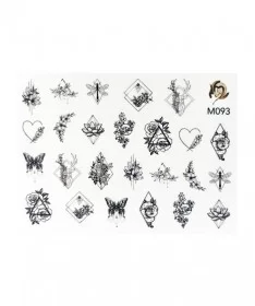 اسلایدر (لنز) ناخن M093