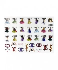 اسلایدر (لنز) ناخن M036