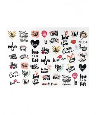 اسلایدر (لنز) ناخن M054