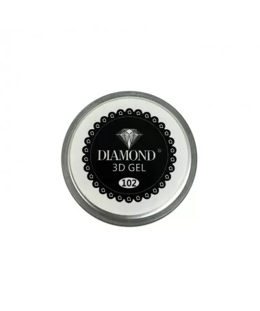 ژل 3D طراحی ناخن کاسه ای دیاموند DIAMOND