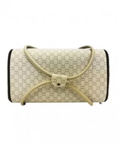 کیف طرح گوچی Gucci - نخودی بزرگ