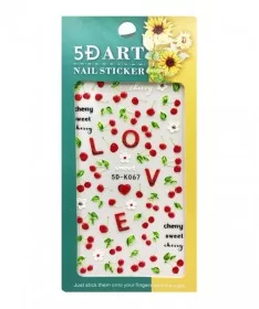 استیکر ناخن 5D کد:K067