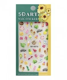استیکر ناخن 5D کد:K076