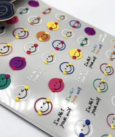 استیکر ناخن 5D کد:TS-597