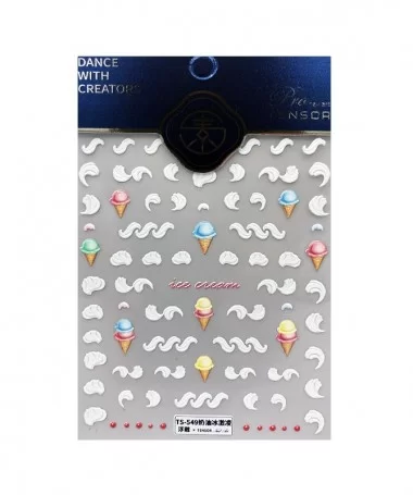استیکر ناخن 5D کد:TS-549