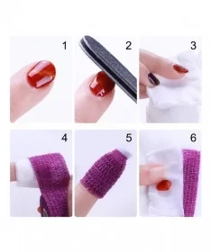 نوار محافظ ناخن 2.5 سانتی قرمز