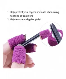 نوار محافظ ناخن 2.5 سانتی صورتی