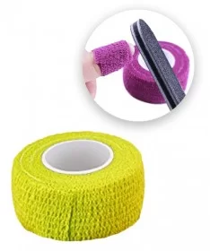 نوار محافظ ناخن 2.5 سانتی زرد