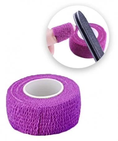 نوار محافظ ناخن 2.5 سانتی بنفش