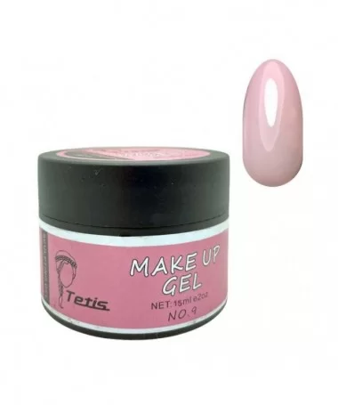میکاپ ژل (هارد ژل) تتیس TETIS 15m N0.9