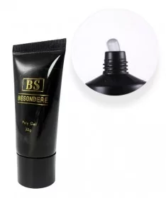 پلی ژل کاشت ناخن بس آندره BESONDERE CLEAR 30ml کلیر