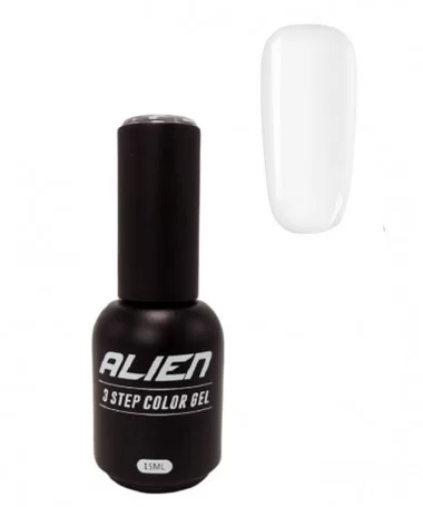 لاک ژل سفید آلین ALIEN