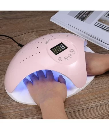 دستگاه UV-LED دو دست 60 وات ناخن سان SUN 669