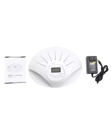 دستگاه UV-LED دو دست 60 وات ناخن سان SUN 669