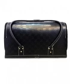 کیف لوازم کاشت ناخن طرح گوچی مشکی بزرگ