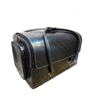 کیف لوازم کاشت ناخن طرح گوچی مشکی بزرگ