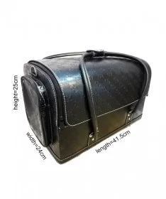 کیف لوازم کاشت ناخن طرح گوچی مشکی بزرگ