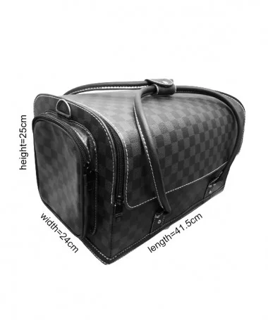 کیف لوازم کاشت ناخن لویی ویتون LOUIS VUITTON طوسی بزرگ