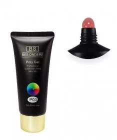 پلی ژل ناخن بس آندره BESONDERE 60ml - کد P03