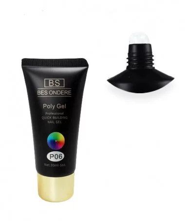 پلی ژل ناخن بس آندره BESONDERE 30ml کد - P06 پلی ژل ناخن بس آندره BESONDERE 30ml کد - P06