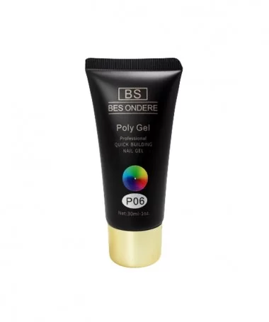پلی ژل ناخن بس آندره BESONDERE 30ml کد - P06 پلی ژل ناخن بس آندره BESONDERE 30ml کد - P06