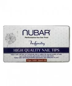 تیپ کاشت ناخن نوبار NUBAR شیری 500 عددی