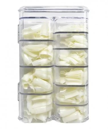 تیپ ناخن کوکو COCO شیری 500 عددی