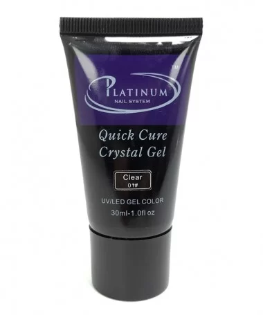 پلی ژل کاشت ناخن پلاتینیوم PLATINUM کد 01
