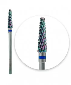 سر سوهان الماسه مخروطی کوچک روکش کروم ویلسون WILSON نوار آبی