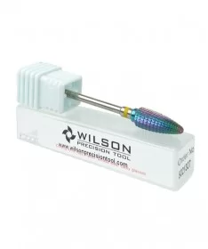 سر سوهان الماسه کاجی بزرگ روکش کروم ویلسون WILSON نوار زرد