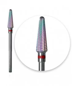 سر سوهان الماسه مخروطی متوسط روکش کروم ویلسون WILSON نوار قرمز