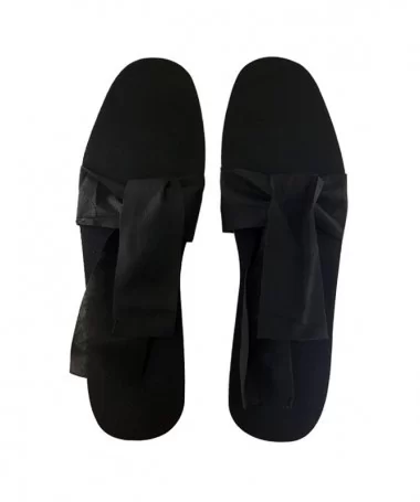 دمپایی پدیکور گره ای مشکی - یک جفت