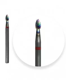 سر سوهان الماسه اشکی روکش کروم ویلسون WILSON نوار قرمز