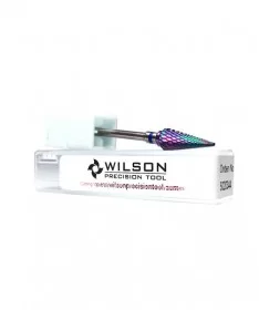 سر سوهان الماسه مخروطی بزرگ روکش کروم ویلسون WILSON نوار آبی